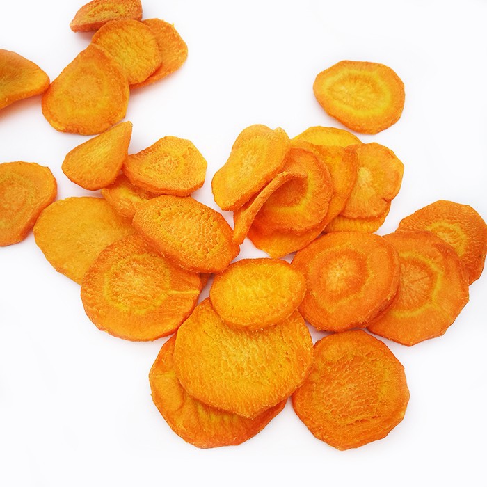 Raw Carrot Chips